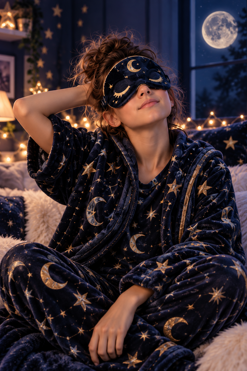 The moonlit Luna bedtime identity